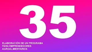 Programa para Emprendedores Agroalimentarios